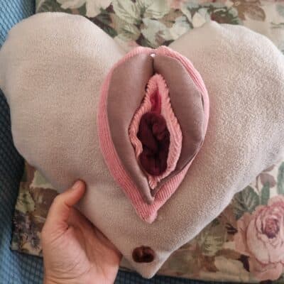 דגם כרית-פות ב 2 חלקים